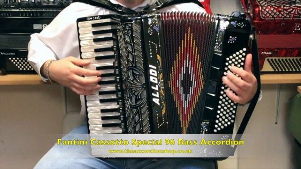 Fantini Cassotto Special 96 Bass Accordion