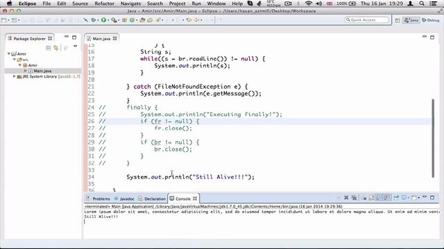۱۵- تست کردن با try with resources در جاوا Java смотреть онлайн