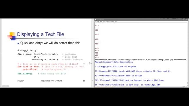 MSCF Python Basics 2023 Week3 2of4 смотреть онлайн