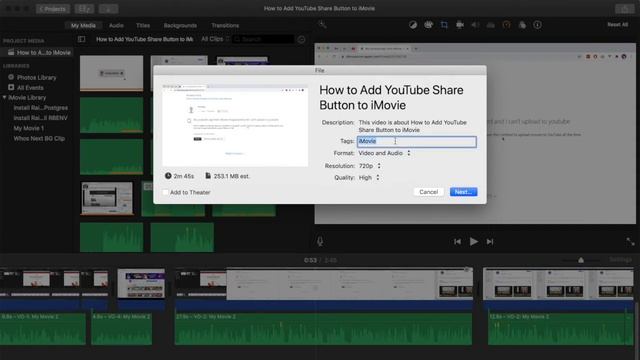 HOW TO EXPORT MP4 FROM IMOVIE ON MAC [2022] смотреть онлайн