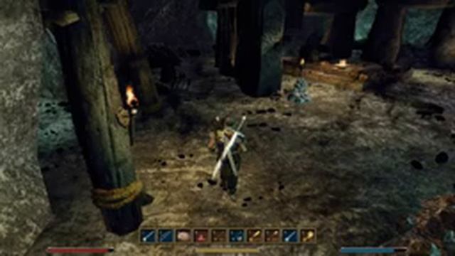 Gothic 3. Доооолгий путь в Монастырь Огня, наконец-то изучаем навык долгоиграющее зелье. Часть 21 смотреть онлайн