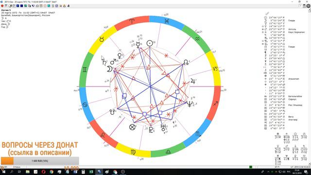 #6 Анализ натальной карты, Астрология, ответы на вопросы смотреть онлайн