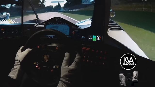 AMS 2 -Porsche 911 GT1'98 @ Imola 2001 layout смотреть онлайн