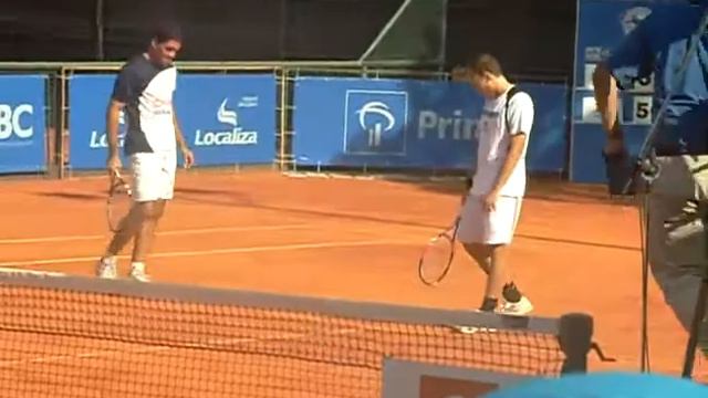 Lapentti/Hocevar vs Soares/Delgado - Troféu Brasil смотреть онлайн