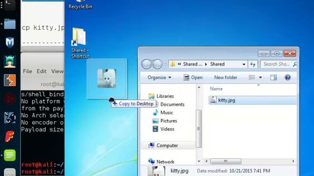 Hacking Windows 7/8/10 by using a backdoor embedded image (STANDALONE) смотреть онлайн