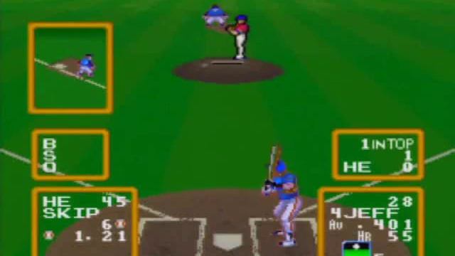 Super Baseball Simulator 1.000 Game Sample - SNES/SFC смотреть онлайн
