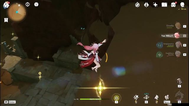 HOW TO OPEN DOOR UNDER TELEPORT WAYPOINT IN WEST PART OF THE DESERT | GENSHIN IMPACT смотреть онлайн