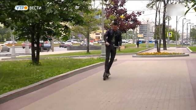 Сервисы, сдающие в аренду электрические самокаты, тестируют новые технологии безопасности смотреть онлайн