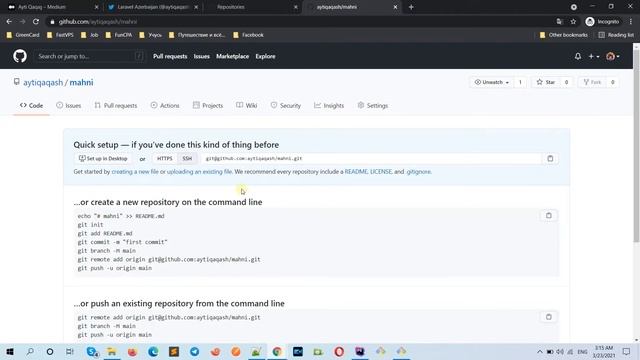 git clone repository | git dersleri | github | SSH | HTTPS | Ayti Qaqash смотреть онлайн
