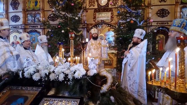 Архиепископ Роман. Собр Пресвятой Богородицы г.Шостка 2020г. смотреть онлайн