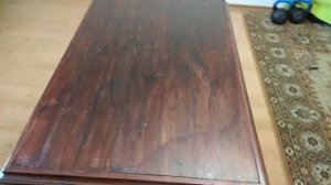 Неводная морилка. Как и чем покрасить деревянный стол