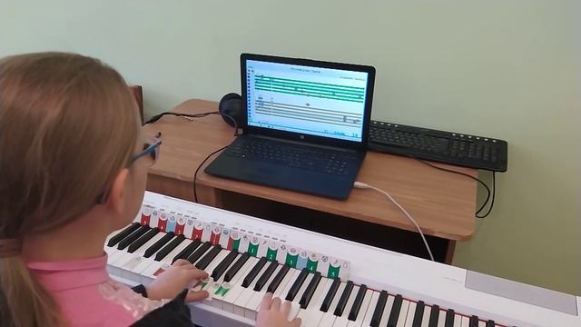 учимся читать ноты с программой Софт Моцарт смотреть онлайн