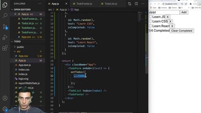 ReactJS - վարժություն (TODO Ծրագիր) смотреть онлайн