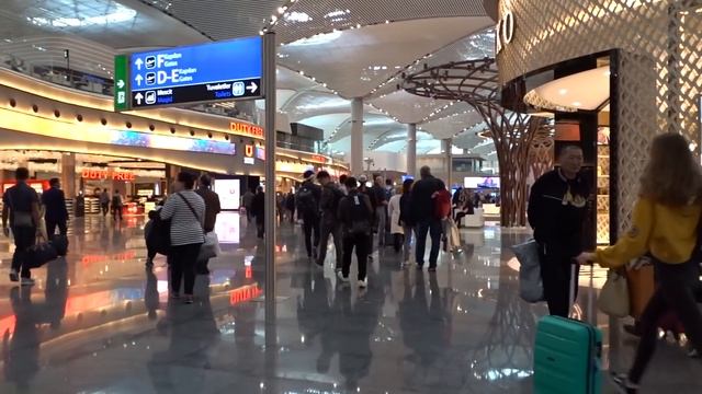 Istanbul Airport (İstanbul Havalimanı) - (IST) - Departure Terminal (2019-05-03)