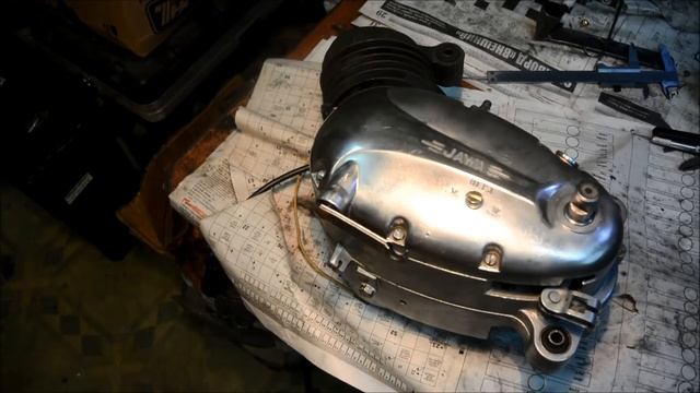 ЯВА552 с карбюратором К35В, устранение недостатков после первого запуска смотреть онлайн