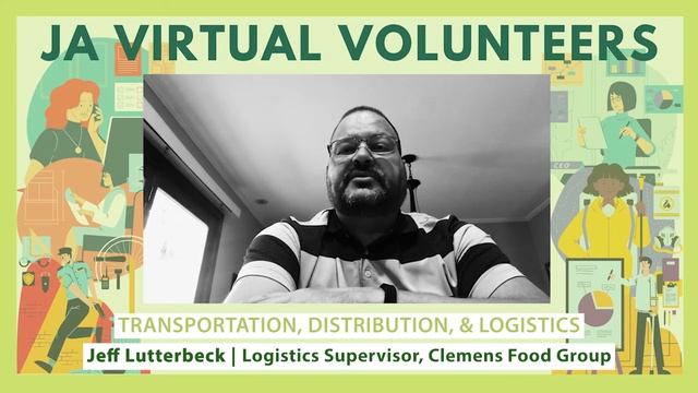 JA Virtual Volunteer - Jeff Lutterbeck, Logistics Supervisor, Clemens Food Group смотреть онлайн