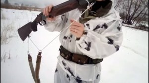 Трехточечный ремень для охотничьего ружья