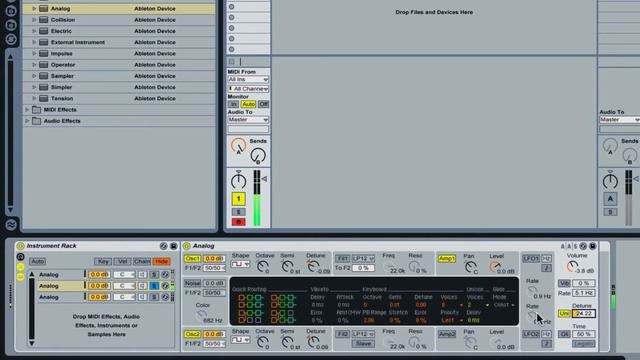 SEM : ABLETON LIVE TUTORIAL : Creating a huge lead sound смотреть онлайн