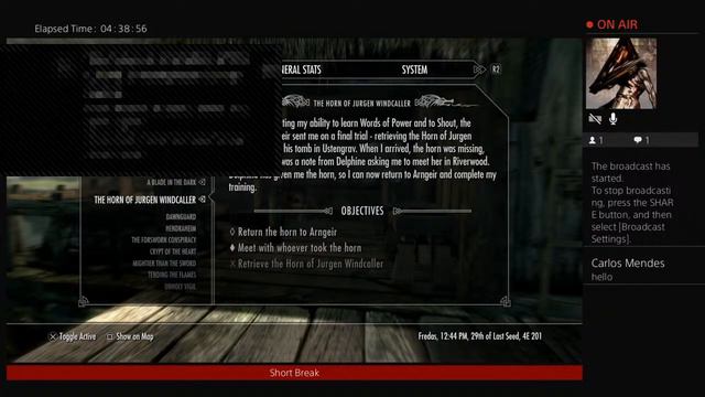 Skyrim AE - PS4 Vanilla Longplay - Survival and other AE content, no mic смотреть онлайн
