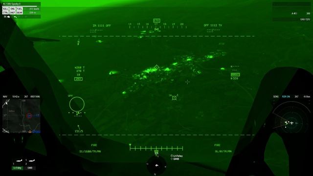 [ArmA 3] AC-130U Spooky II CAS mission flight смотреть онлайн