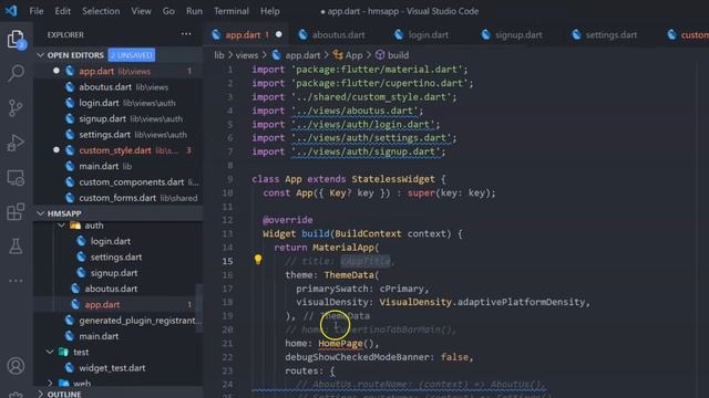 Flutter - Hospital Health Management Firebase App - setup development environment смотреть онлайн