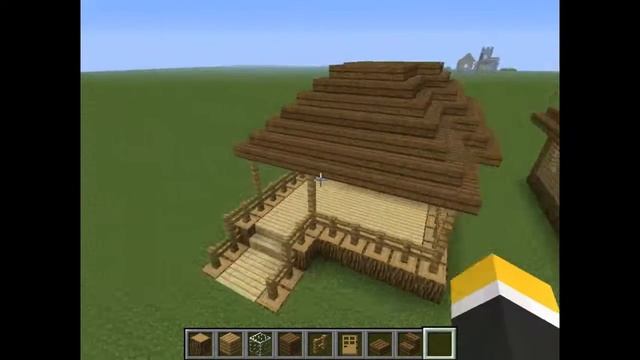 Постройка среднего дома в Minecraft смотреть онлайн