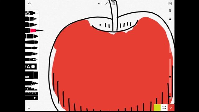 Tayasui Sketches でお絵描きに挑戦 смотреть онлайн