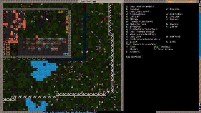 Dwarf Fortress - Vúshlitast #29: Sculpture Garden смотреть онлайн