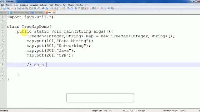 TreeMap in java with example смотреть онлайн