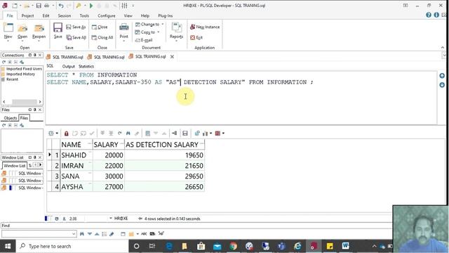 12 SQL ARITHMETIC OPERATOR SUBTRACTION смотреть онлайн