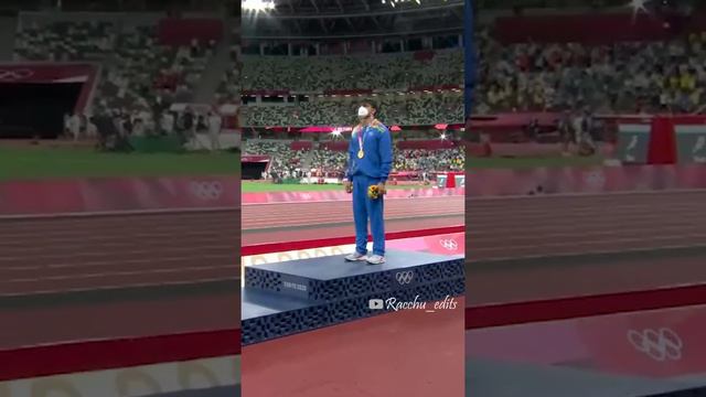 Indian National Anthem at Tokyo Olympics | Proud moment for every INDIAN #neerajchopra #tokyo2020 смотреть онлайн