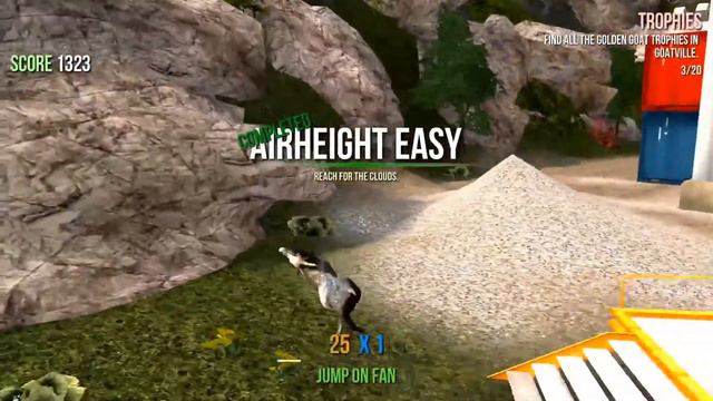 Goat Simulator gameplay [OUYA] смотреть онлайн