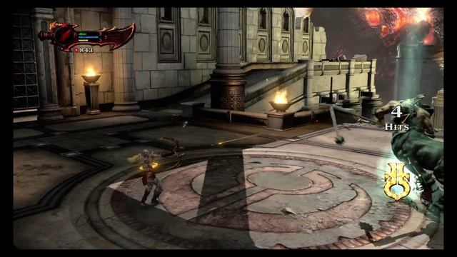 God of War 3: Remastered - Chapter 3 Olympia: Centaur & Chimera Fight, Helios Smashed by Perses PS4 смотреть онлайн