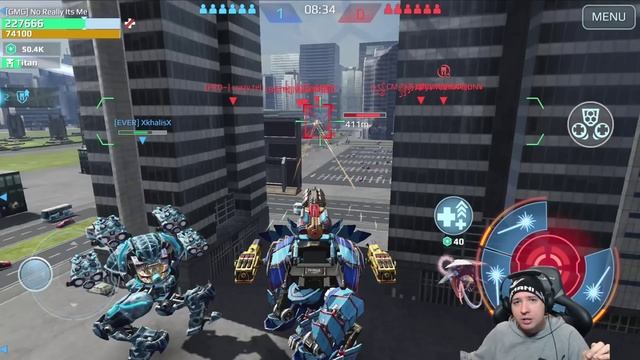 FENRIR VS HAWK Experiment Maxed - War Robots Gameplay Comparison WR смотреть онлайн