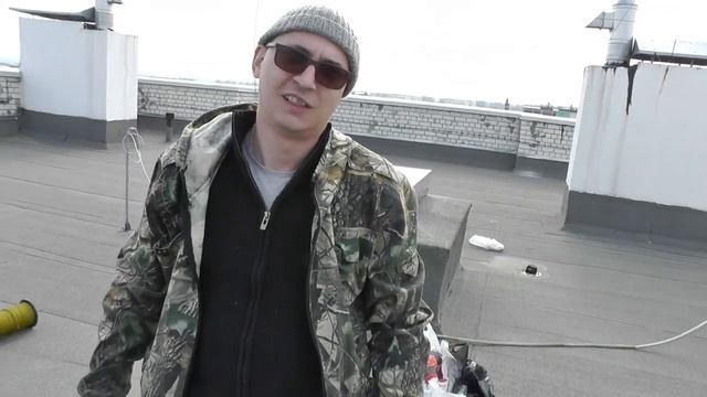 Устанавливаем КВ и УКВ антенны на крыше смотреть онлайн