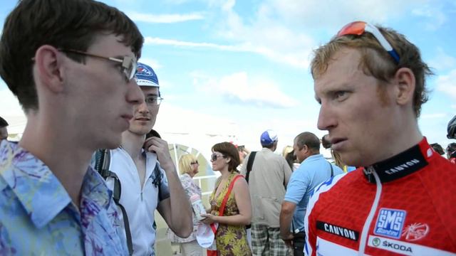 ЧР 2012. Павел Брутт после гонки смотреть онлайн