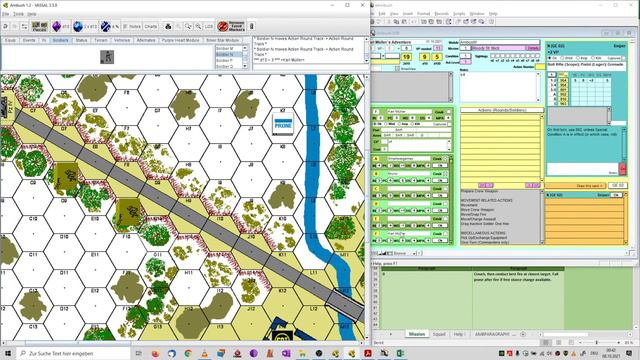 Ambush! in VASSAL - Immersive WW2 Squad Management Boardgame - Content Review & Gameplay смотреть онлайн