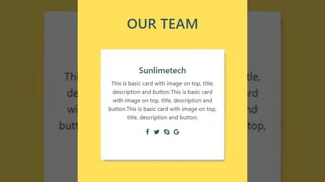 Online Tutorial for Team Design Card Flipper in Bootstrap With Demo and Free Source Code Download смотреть онлайн