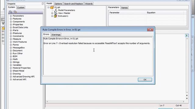 33 AUTODESK INVENTOR ilogic Tutorial ( Catch When ) смотреть онлайн