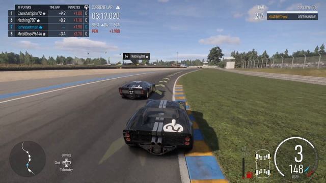 Ford GT 40 Mk II at Le Mans : Forza Motorsport смотреть онлайн
