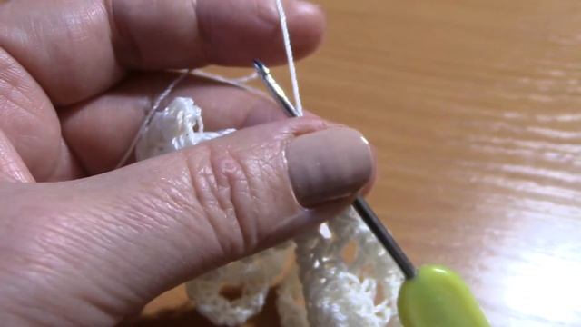 Вязание аппликации ангелочка Часть 5 из 5 смотреть онлайн