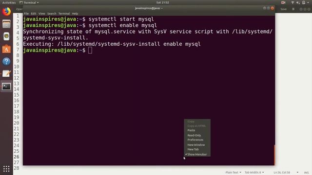 MySQL server installation in Ubuntu 18.04 OS смотреть онлайн