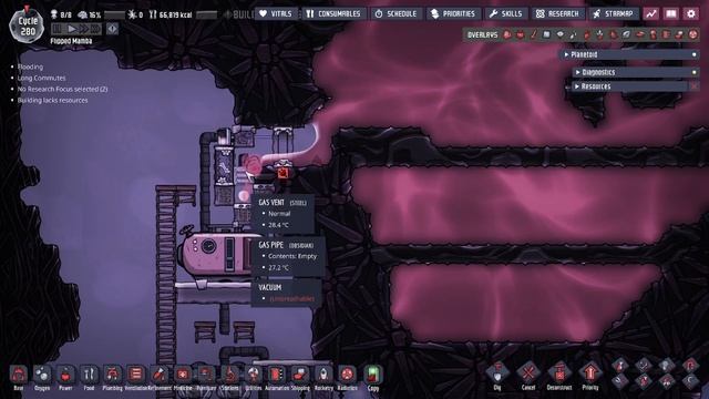 How to Deal with the Magma on the Flipped Asteroid - Infinite Spill Storage - Oxygen Not Included смотреть онлайн