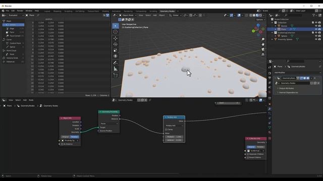 Creating a PROXIMITY SCATTER with Geometry Nodes in Blender! смотреть онлайн