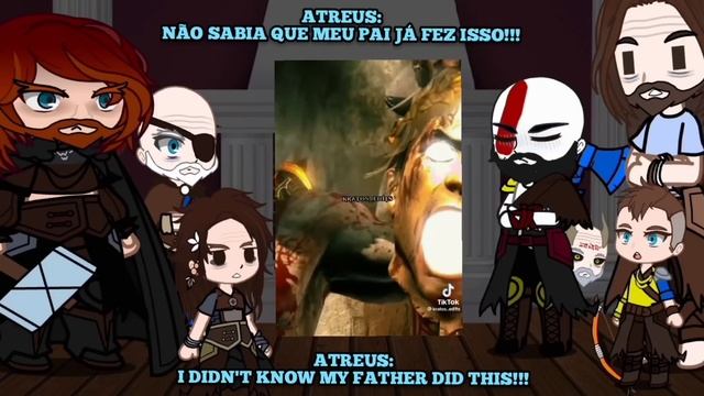 Norse Gods react to kratos || God of War Ragnarok || Gacha смотреть онлайн