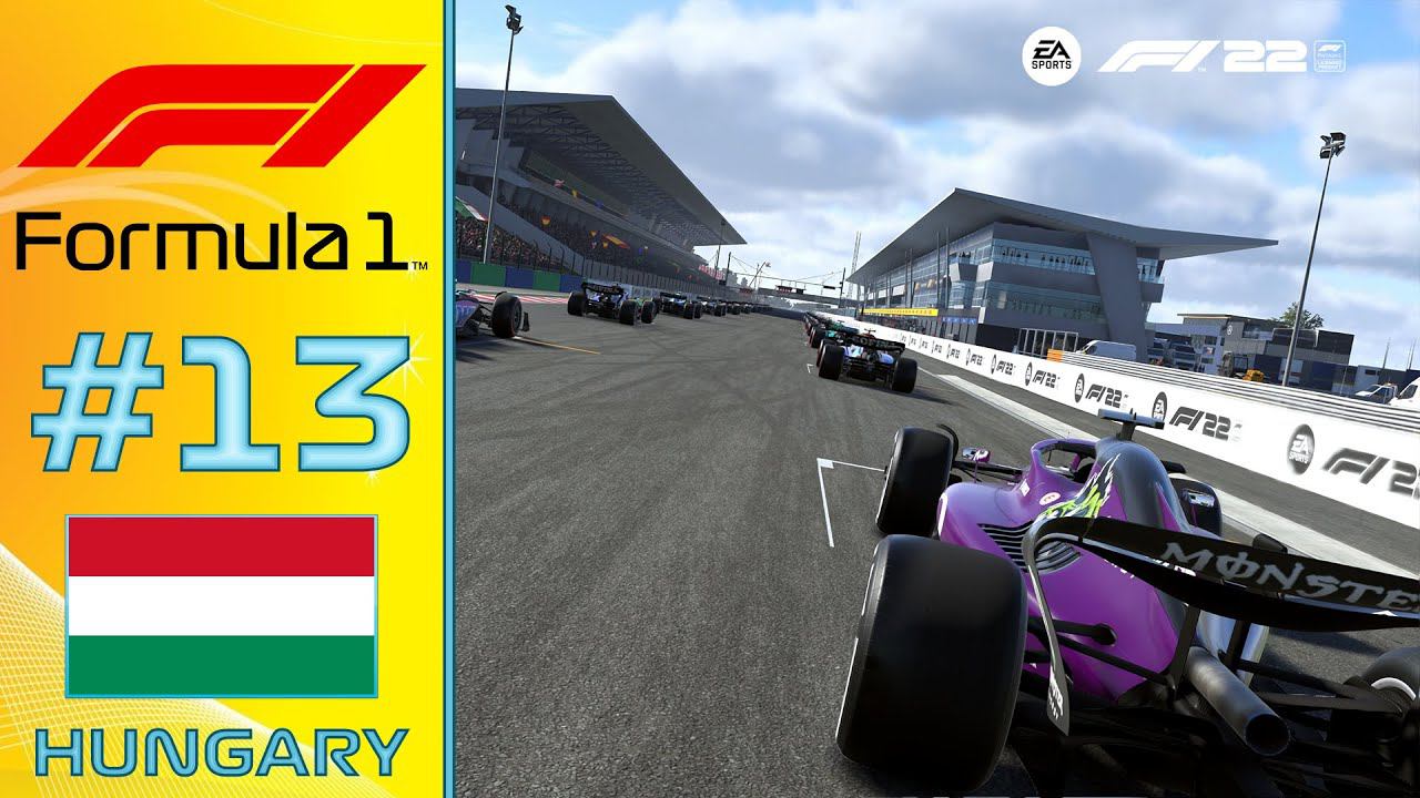 F1 22: ЭТАП 13. ВЕНГРИЯ! СТАРТ С ХВОСТА! 100% ДИСТАНЦИИ. смотреть онлайн