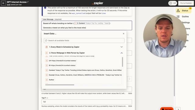 Zapier Web Parser and ChatGPT: Empowering GPT with Web Accessibility | Tutorial смотреть онлайн