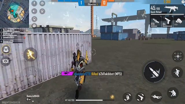 Garena Free Fire - Gameplay Walkthrough Part 2 - Clash Squad Bermuda - Kelly (Android, iOS) смотреть онлайн