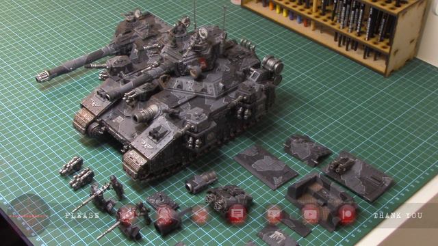 Baneblade / Shadowsword Astra Militarum Warhammer 40k Games Workshop Showcase FULLY MAGNETISED!