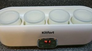 Не кисни, сквашивай ЙОГУРТ в йогуртнице Kitfort KT-2007